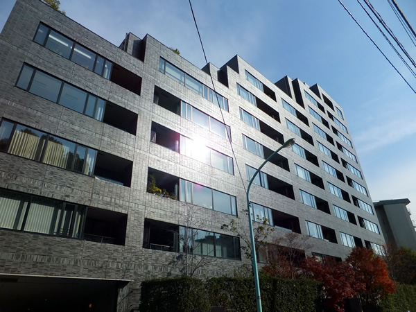 南青山テラス常盤松フォレストの外観