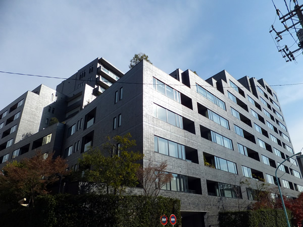 南青山テラス常盤松フォレストの外観