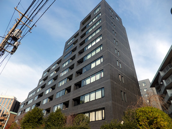 南青山テラス常盤松フォレストの外観