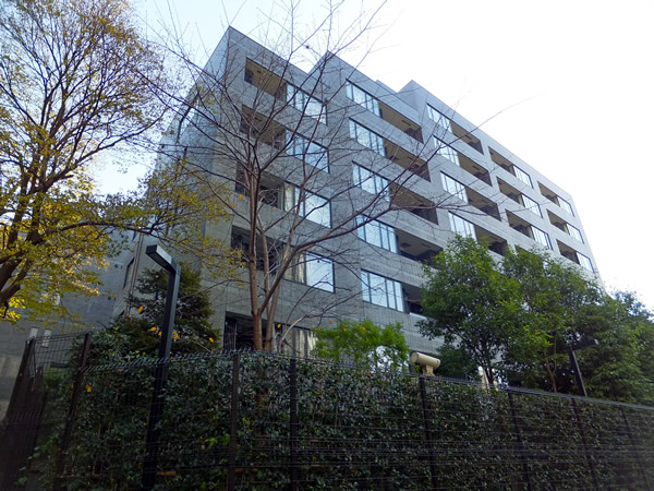 南青山テラス常盤松フォレストの外観