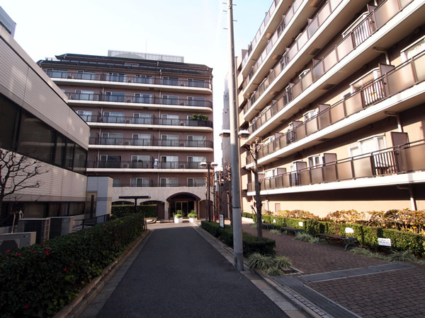 インペリアル南麻布コート&サテライトの外観