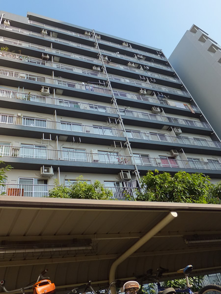 ライオンズマンション目黒青葉台タウンハウスの外観