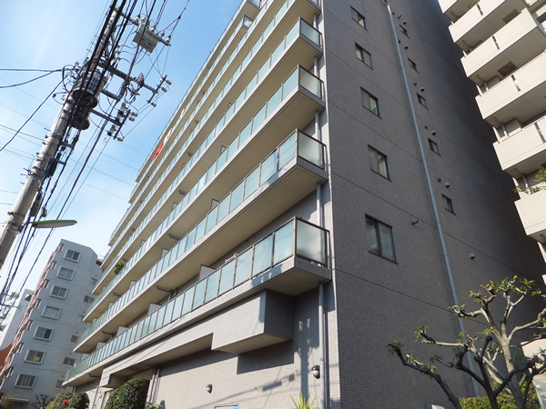 三軒茶屋シティハウスの外観