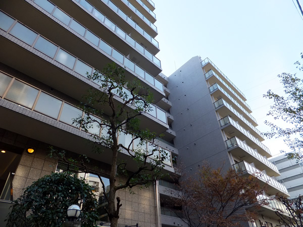 三軒茶屋シティハウスの外観