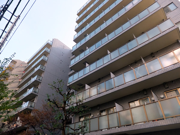 三軒茶屋シティハウスの外観