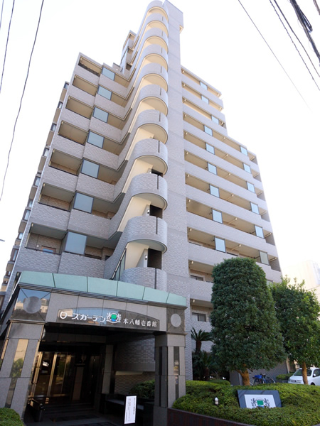 ローズガーデン本八幡1番館の外観