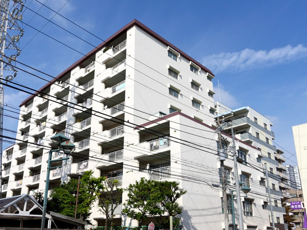 市川本八幡マンションの外観