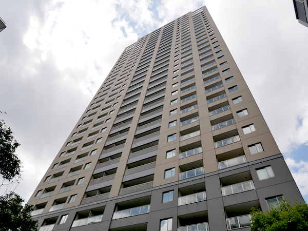 パークハウス芝タワーの外観