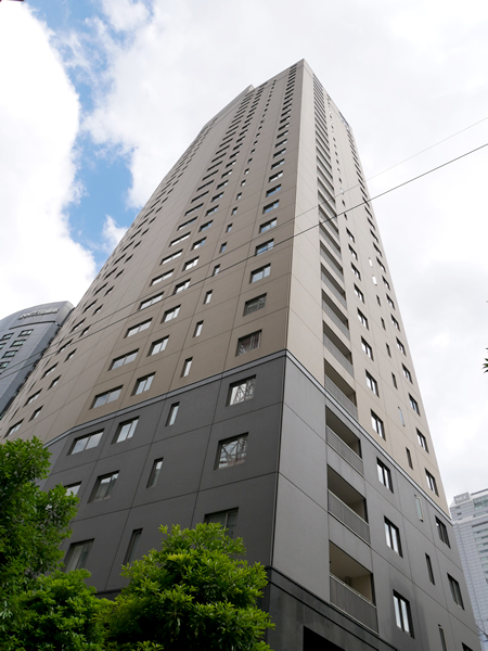 パークハウス芝タワーの外観