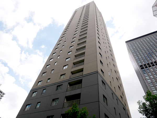 パークハウス芝タワーの外観
