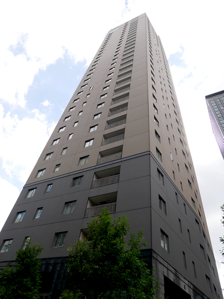 パークハウス芝タワーの外観