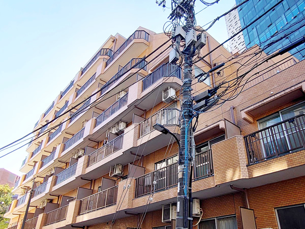 ライオンズガーデン新宿の外観