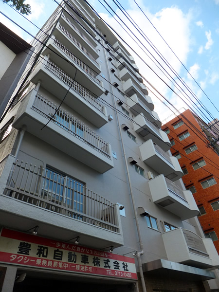 セブンスターマンション中目黒の外観