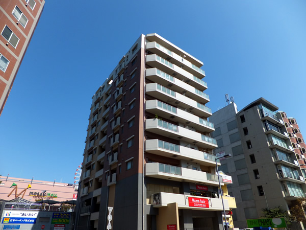 ベイヒルズセンター北駅前の外観