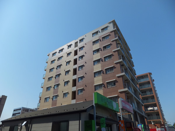 ベイヒルズセンター北駅前の外観