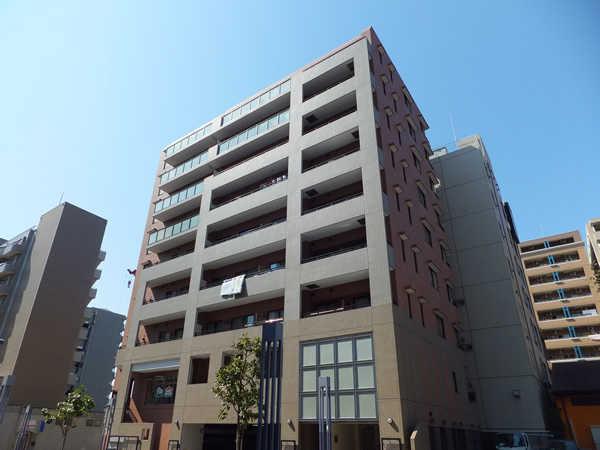 港北NTセンター北パークホームズの外観