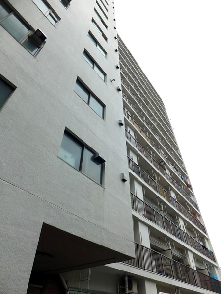 ニュー池尻マンションの外観