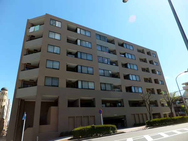 港北ニュータウンセンター南パークホームズの外観