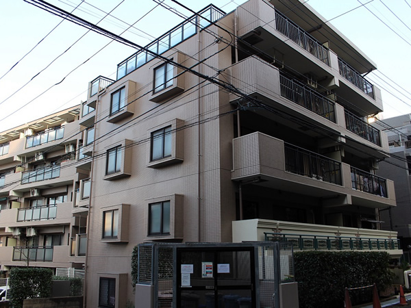 マイキャッスル向ヶ丘遊園2番館の外観