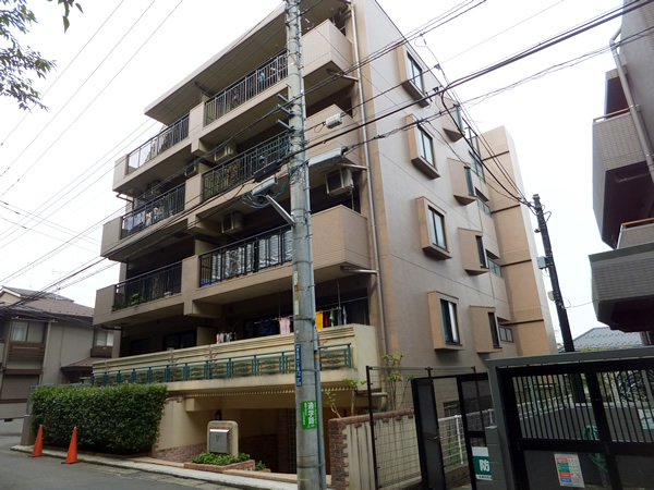 マイキャッスル向ヶ丘遊園2番館の外観