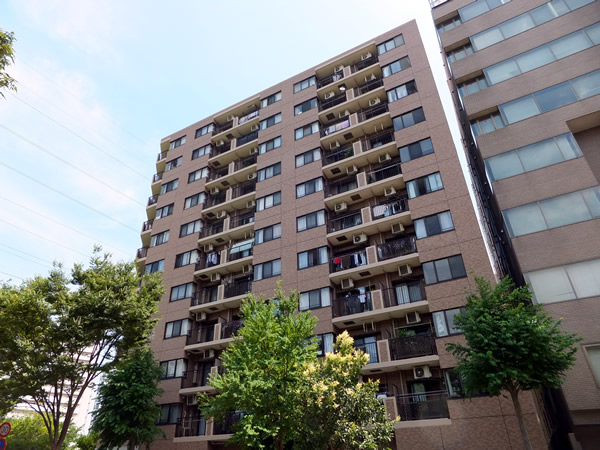 サンマンションアトレ新横浜駅前公園の外観