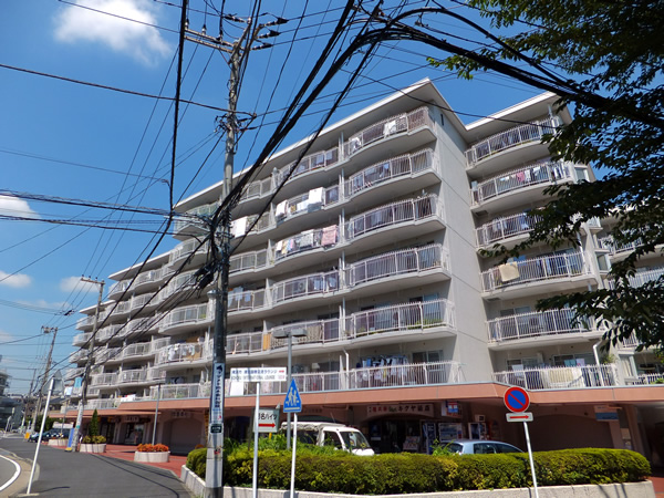 菊名ハイツ1号館の外観