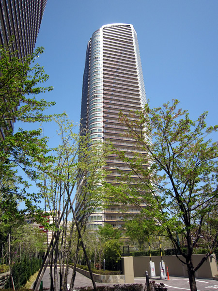 パークシティ武蔵小杉ステーションフォレストタワーの外観