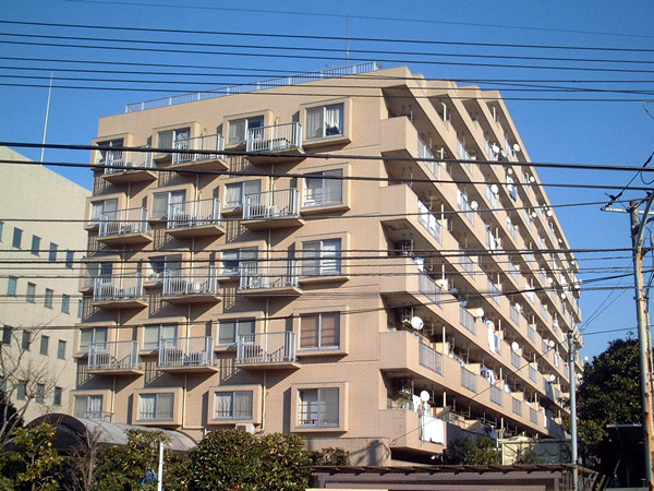 ライオンズマンション溝の口の外観