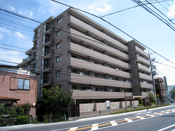 ジュネス溝の口東の外観