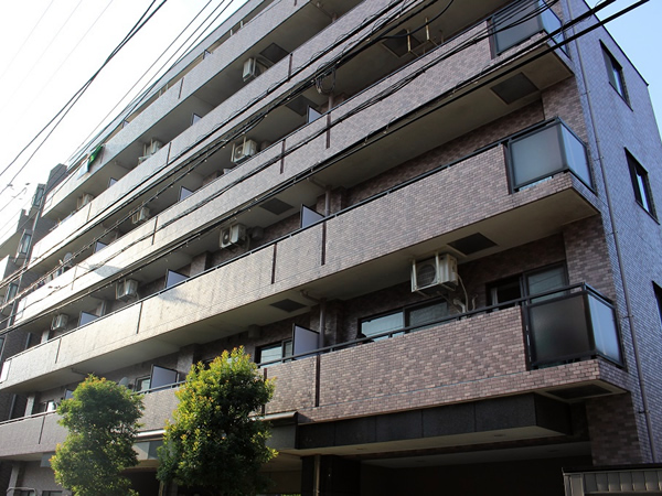 クレッセント二子多摩川の外観