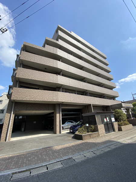 ライオンズマンション二子多摩川の外観