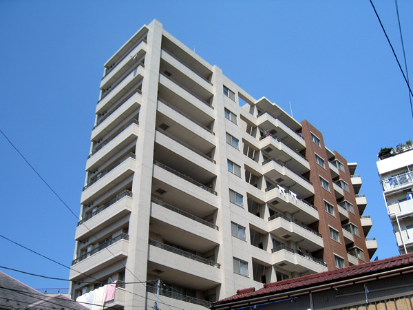 コムロンド二子多摩川の外観