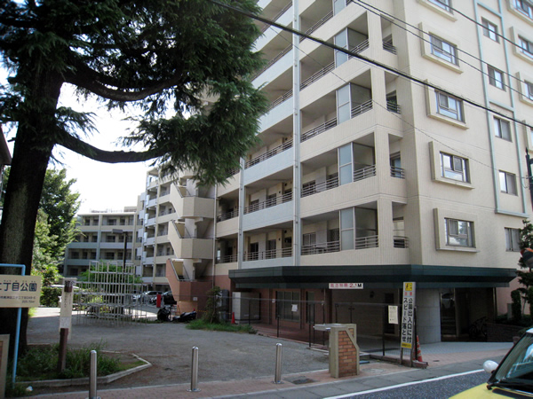 パークホームズ二子多摩川フェアアリーナの外観