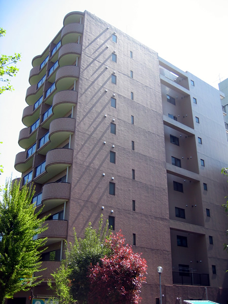 新横浜シティハイツ1番館の外観