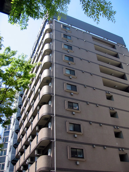 グリフィン新横浜アリーナ前の外観