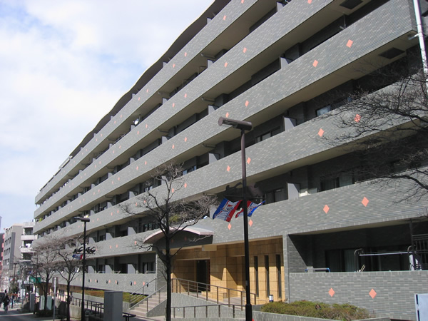 オーベル港北中川の外観