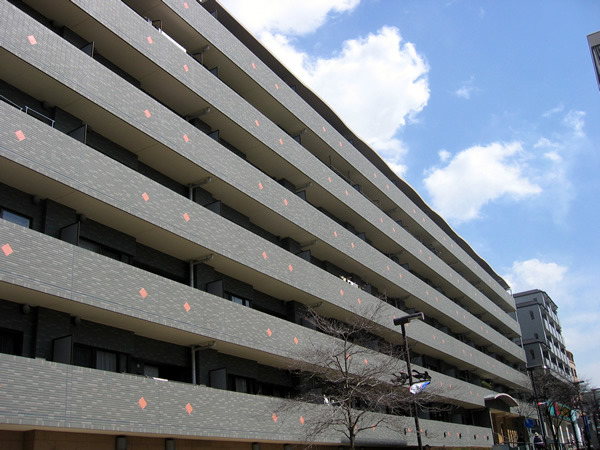 オーベル港北中川の外観