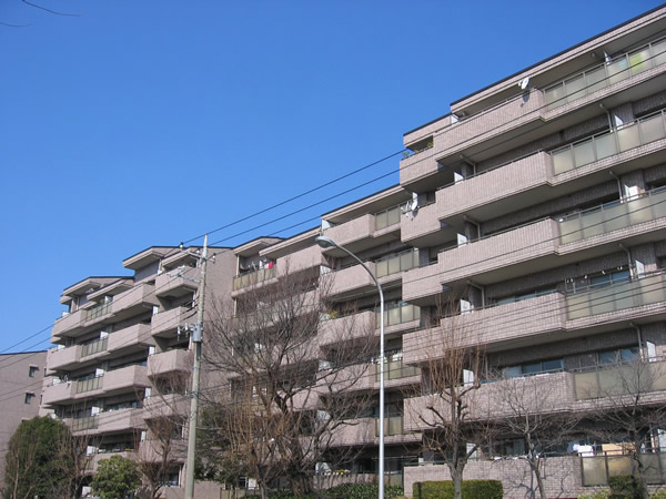 東急ドエルビアス市が尾B棟の外観