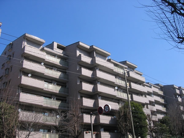 東急ドエルビアス市が尾B棟の外観