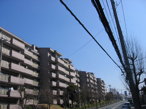 東急ドエルビアス市が尾B棟の外観