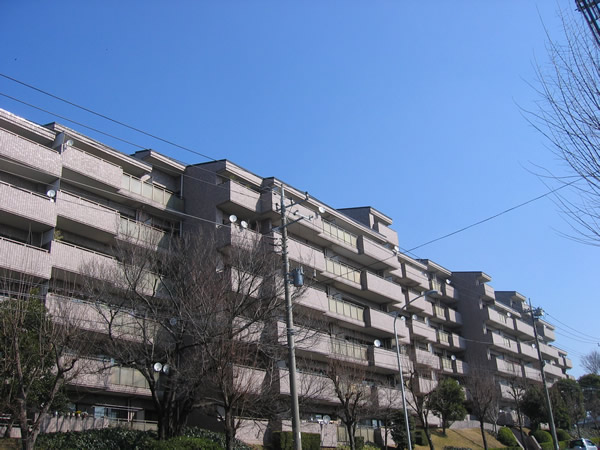 東急ドエルビアス市が尾B棟の外観