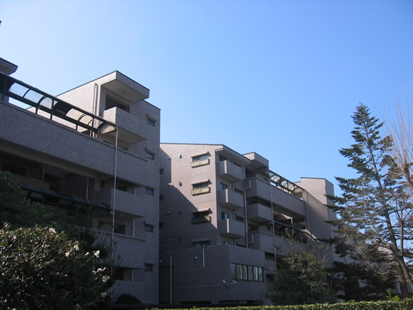 東急ドエルビアス市が尾B棟の外観