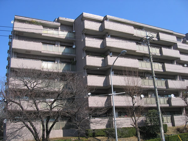 東急ドエルビアス市が尾A棟の外観