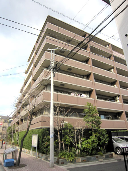 パークホームズ武蔵小杉の外観