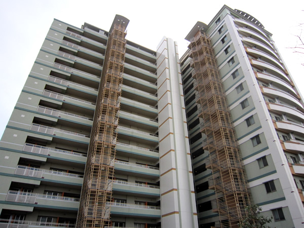 レアリス武蔵小杉の外観