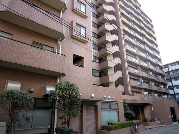 朝日パリオ武蔵小杉の外観