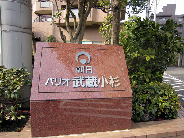 朝日パリオ武蔵小杉の外観