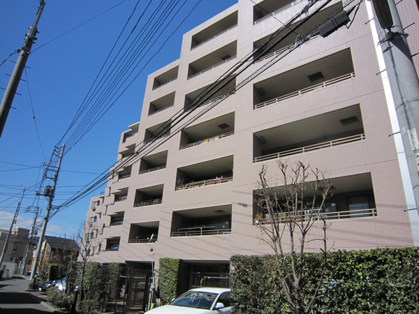 クリオ溝の口1番館の外観