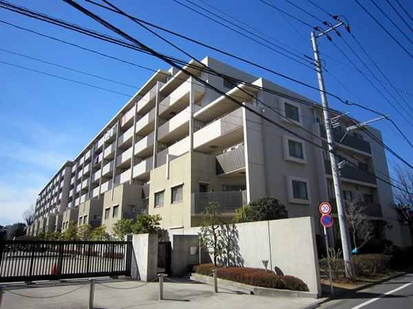 コスモザガーデン二子多摩川の外観