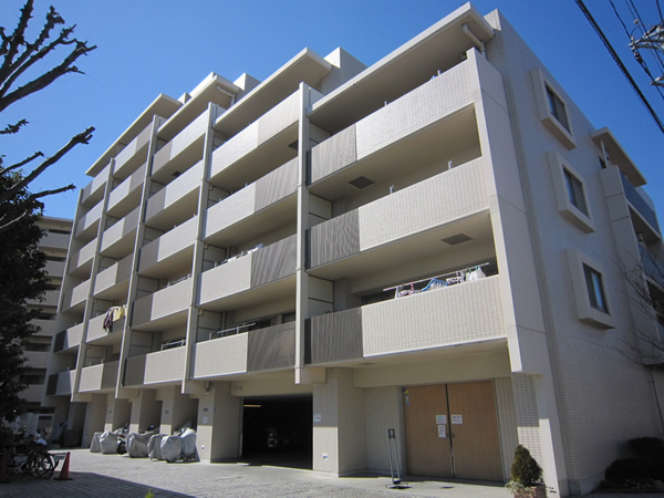 コスモザガーデン二子多摩川の外観